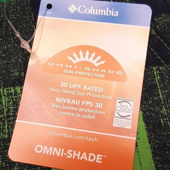 NWT Columbia Green Checkered Youth Board Shorts - Picture 2 of 15